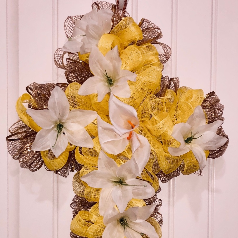 Gold Is Easter cross